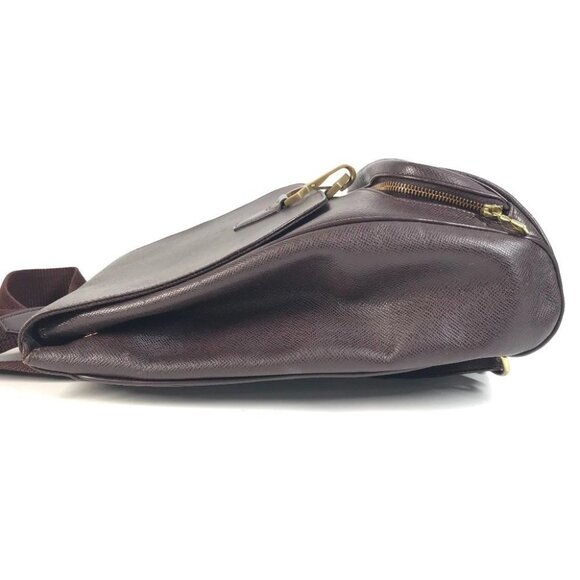 LOUIS VUITTON M30176 Taiga Cashier Backpack Taiga Leather Acajou wine-red main image 7